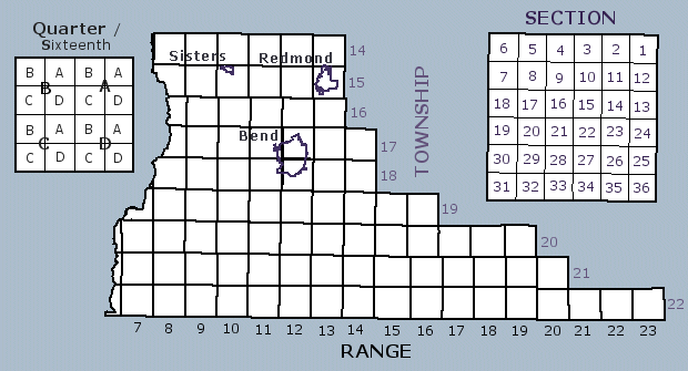 Metes Bounds Map