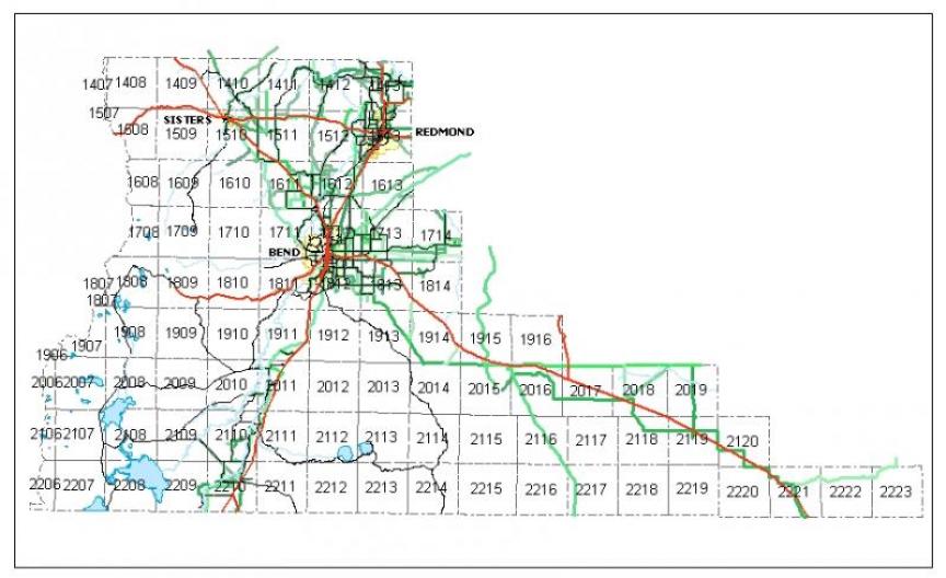 Legacy Road Index Map