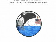 I Voted - Sticker Contest 2024