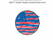 I Voted - Sticker Contest 2024