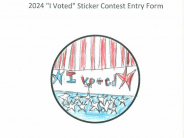 I Voted - Sticker Contest 2024