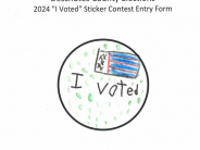 I Voted - Sticker Contest 2024