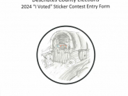 I Voted - Sticker Contest 2024