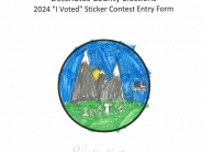 I Voted - Sticker Contest 2024