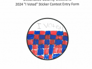 I Voted - Sticker Contest 2024