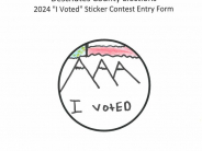 I Voted - Sticker Contest 2024