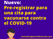 Pre-registrar vacuna