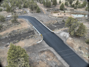 Image of Gribbling Road Bridge, with improvements complete April 2024