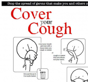 Cover your cough poster Cover your cough poster