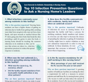 10 infection prevention questions to ask nursing home leaders