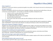 Hepatitis A fact sheet