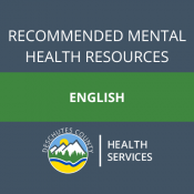 Deschutes County Recommended Mental Health Resources