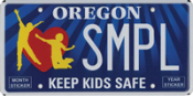 Keep Kids Safe License Plates