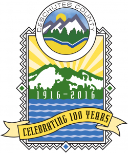 Deschutes County 100 Year Centennial Logo