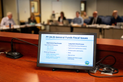 Photo of budget hearing