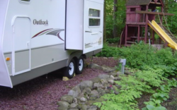 Photo of an RV in driveway