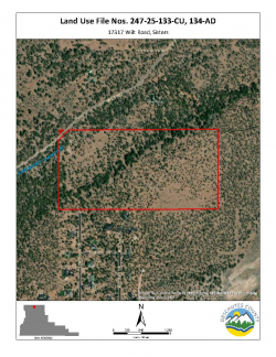 Location Map - 17317 Wilt Road, Sisters