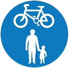 Bike ped logo