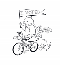 I Voted Graphic