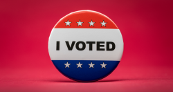 I voted sticker