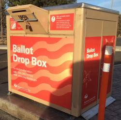 Deschutes County Ballot Drop Box Image