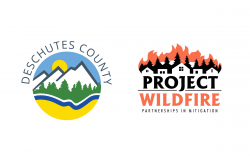Deschutes County and Project wildfire logos