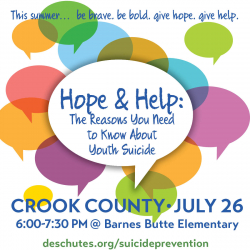 Prineville Hope & Help event image