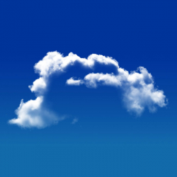 Clouds and blue sky image