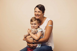 Family after vaccine