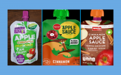 photo of recalled applesauce brands