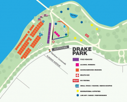 Drake Park Pride Map