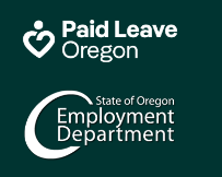 Paid Leave Oregon and Oregon Employment Department logos