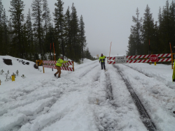 Closing of Cascade Lakes Highway from previous year