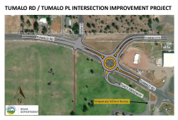 Tumalo Road and Tumalo Place