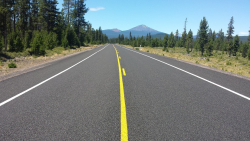 Right of Way Cascade Lakes Highway