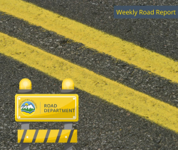 weekly road report graphic