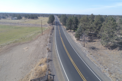 completed improvements on Alfalfa Market Road