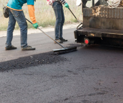 Generic photo of road construction workers