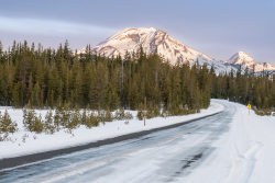 This week’s photo shows Cascade Lakes Highway the morning of Nov. 21, the day it closed for the season.