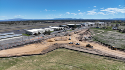 Construction Progress Powell Butte Hwy and Butler Market Rd Roundabout 