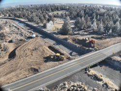 Work Progress on Hamehook Rd Bridge project _Dec 24