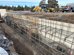 This week’s photo shows bridge foundation work occurring at the Hamehook Rd Bridge.
