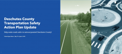 Transportation Safety Action Plan story map introduction page