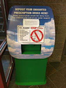 Kiosk drop box