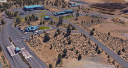 aerial photo of knot landfill