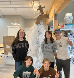 Student artists from Summit High School