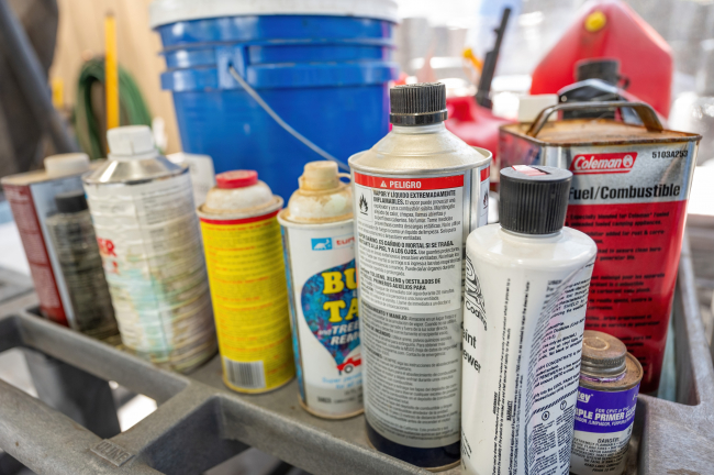 Items considered Household Hazardous Waste