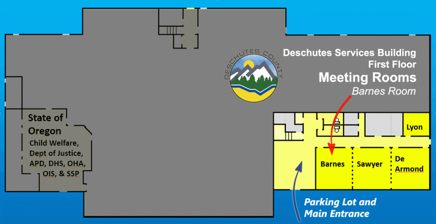 Deschutes Services Building - First Floor - Barnes Room