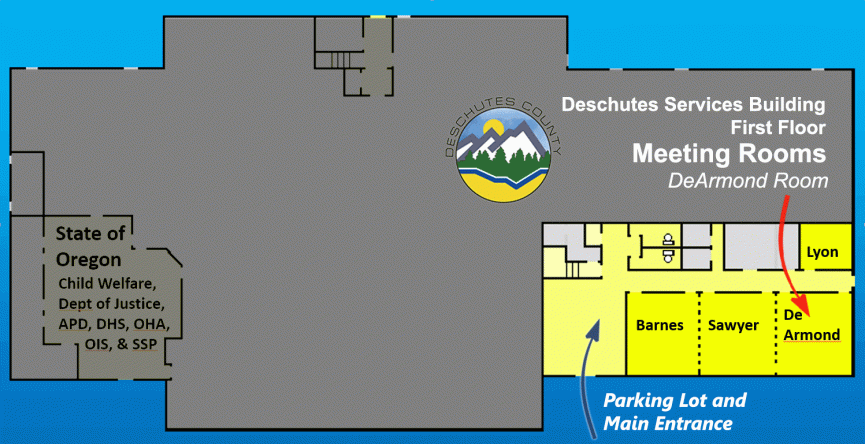 Deschutes Services Building - First Floor - DeArmond Room
