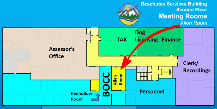 Deschutes Services Building - Second Floor - Allen Room
